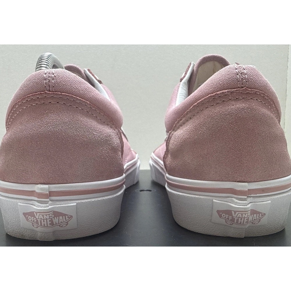Vans Old Skool Pink Suede Canvas Low Top Mens 9 Womens 10.5 VN0A5JMI2PT - Picture 3 of 12